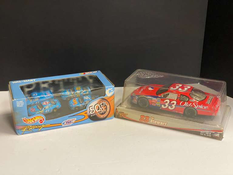 #33 NASCAR replica, 1/24 scale, also comes with Hot Wheels 50th anniversary of Petty racing, both come with original boxes, see pictures for details. image