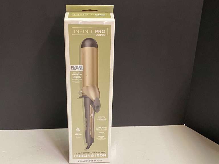 Conair Infiniti Pro curling iron, still new in the box, see pictures for details. image