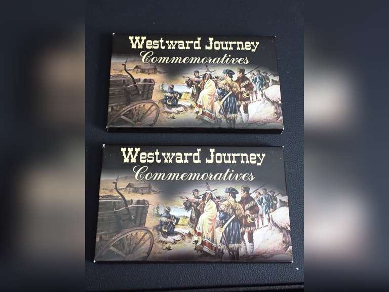 (2) WESTWARD JOURNEY COLLECTOR SETS - SEE ALL PHOTOS FOR CONTENTS image