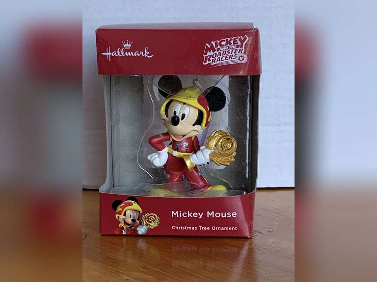 HALLMARK "MICKEY MOUSE" MICKEY & THE ROADSTER RACERS COLLECTION ORNAMENT image