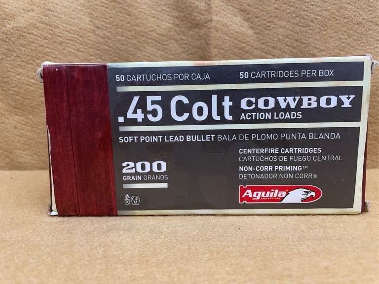 AGUILA 45 COLT COWBOY ACTION - 50 RDS image