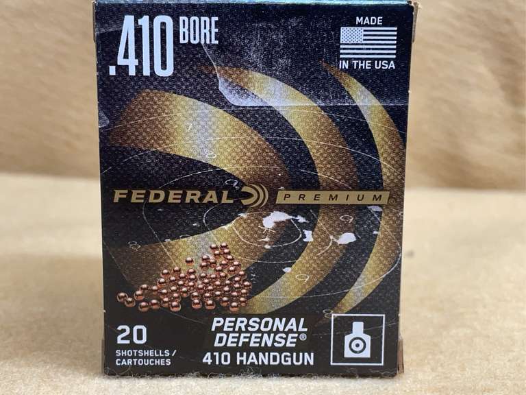 FEDERAL PREMIUM PERSONAL DEFENSE 410 - 2 1/2" - 34 - 20 rds image
