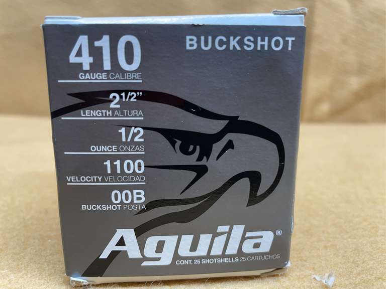 AGUILA "00"BUCKSHOT 410 - 2 1/2" - 25 RDS image