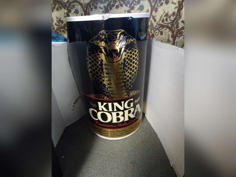 KING COBRA COOLER ADVERTISEMENT image