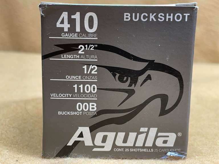 AGUILA 410 "00" BUCKSHOT - 2 1/2" - 25 RDS image