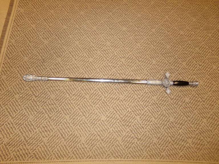 VINTAGE KNIGHTS OF COLUMBUS CEREMONIAL SWORD image
