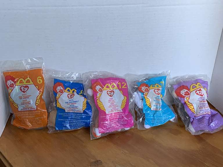 5 VINTAGE MCDONALD'S TY MINI BABIES image