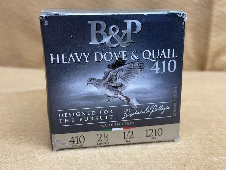 B&P HEAVY DOVE & QUAIL 410 - 2 1/2" #6 - 25 RDS image
