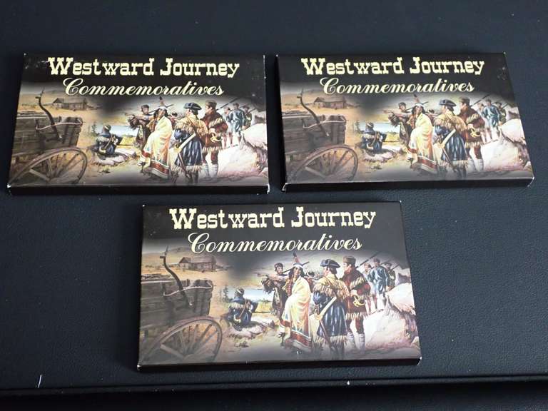 (3) WESTWARD JOURNEY COLLECTOR SETS - SEE ALL PHOTOS FOR CONTENTS image