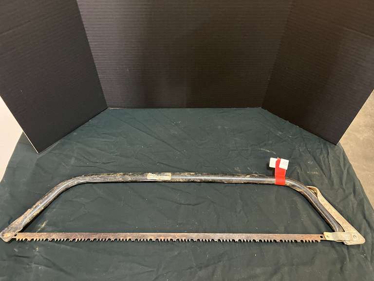 Bow saw, approximately 30 inches, see pictures for details. image