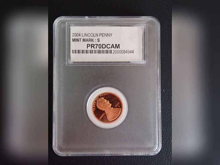 2004-S LINCOLN PENNY PCC PR70 DCAM image
