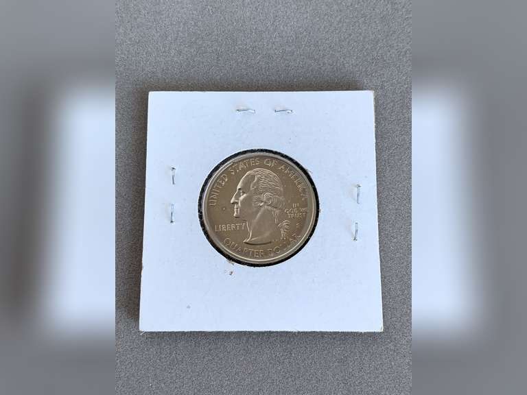 CAMEO PROOF WASHINGTON QUARTER - SOUTH CAROLINA 2000S - CHECKOUT image