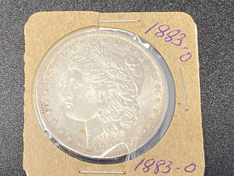 1883-O Morgan Silver Dollar, see pictures for details. image