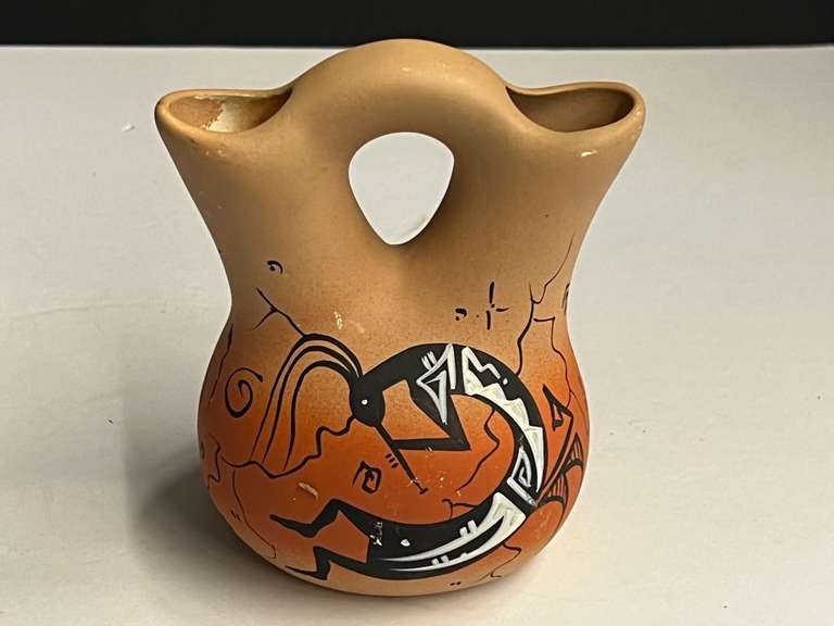 Native American wedding vase, see pictures for details. image
