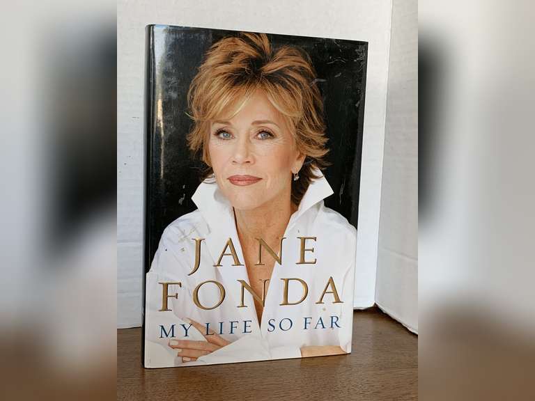 2005 FIRST EDITION "JANE FONDA MY LIFE SO FAR" HARDBACK BOOK image