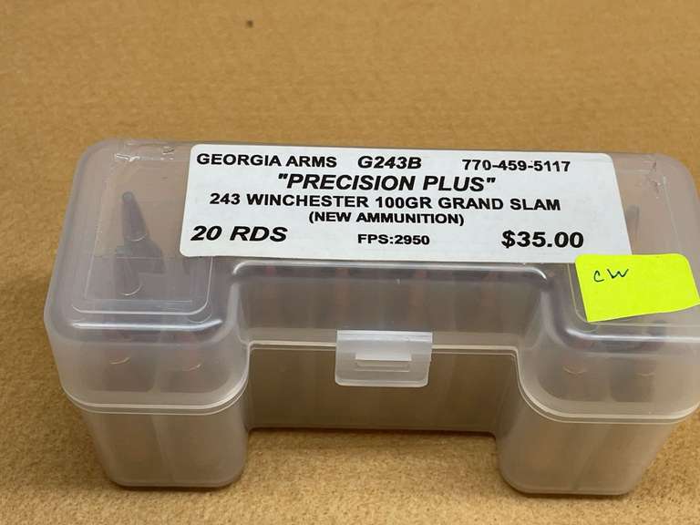GEORGIA ARMS PRECISION PLUS 243 PLT - 20 RDS image