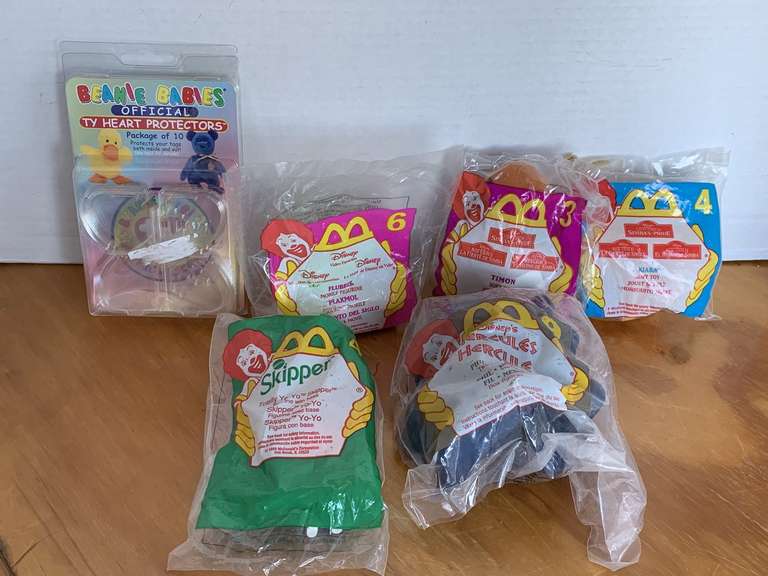5 VINTAGE MCDONALD'S COLLECTABLE PLUSH TOYS image