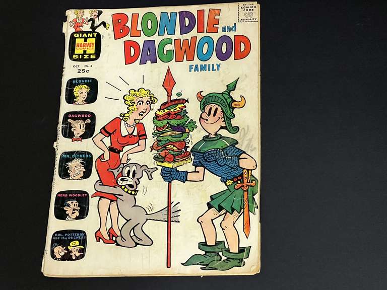 BLONDIE AND DAGWOOD. VOL. 1 NO. 3 1965- COMIC BOOK image