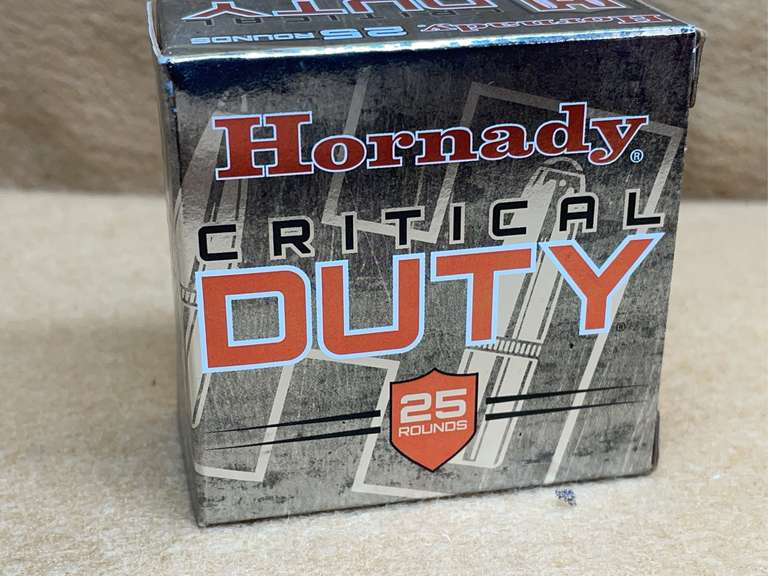 HORNADY CRITICAL DUTY 9 MM - 25 RDS image