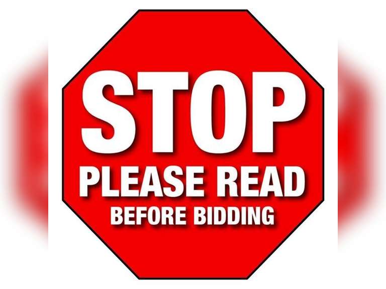 ATTN:  PLEASE COME TO INSPECTION:  WE DO NOT INSPECT ITEMS.  WE ARE NOT AUTHENTICATORS.  WE DO OUR BEST TO GIVE AN ACCURATE DESCRIPTION OF THE ITEM(S) IN EACH LOT AND/OR INFORMATION PROVIDED FROM THE SELLER. image