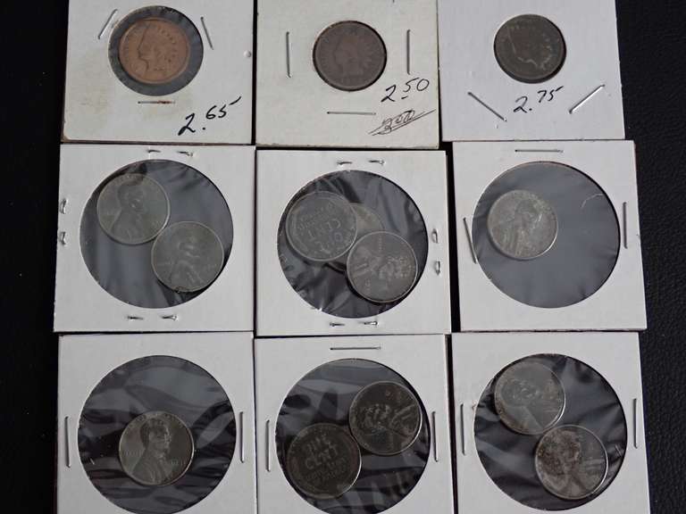 (14) VINTAGE COLLECTIBLE PENNIES image