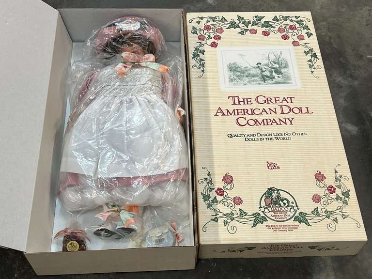 The Great American Doll Company collectible doll, “Julia”, comes in original box, see pictures for details. image