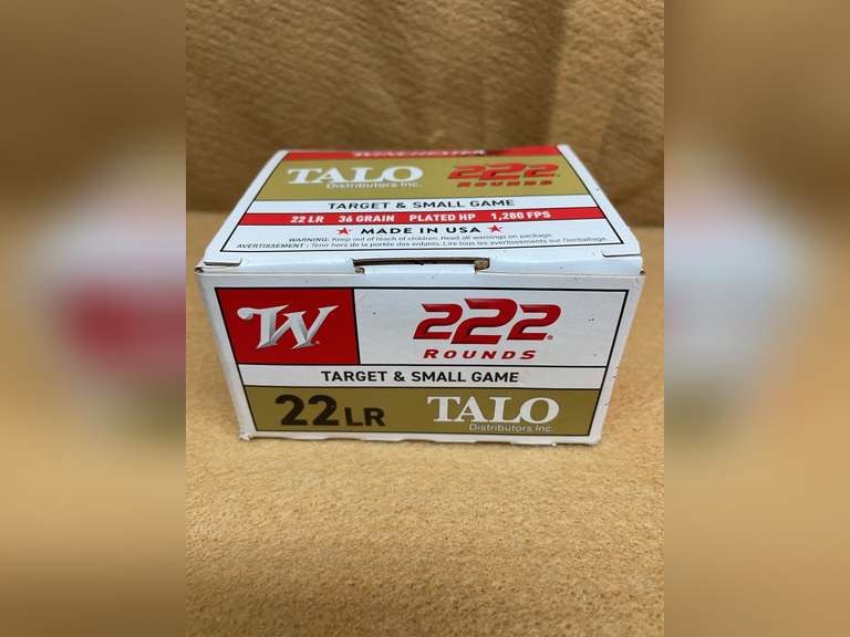 WINCHESTER 22 LR HP - 222 RDS image