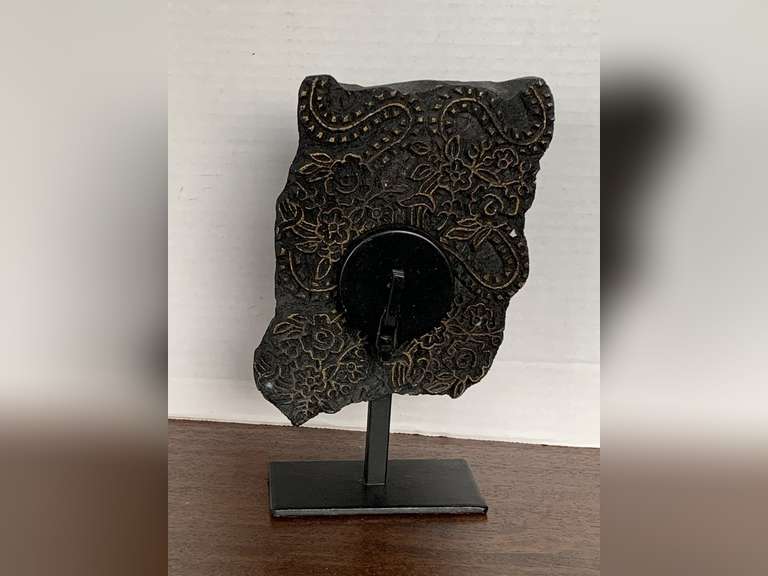 TEXTILE PRINTING BLOCK ON STAND 8" TALL X 5" WIDE image