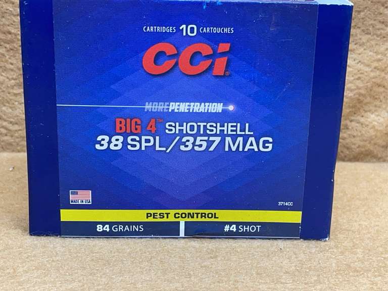 CCI #4 SHOTSHELLS 38 SPL/357 image