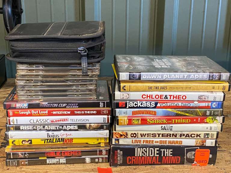 Large DVD assortment, see pictures for details. image