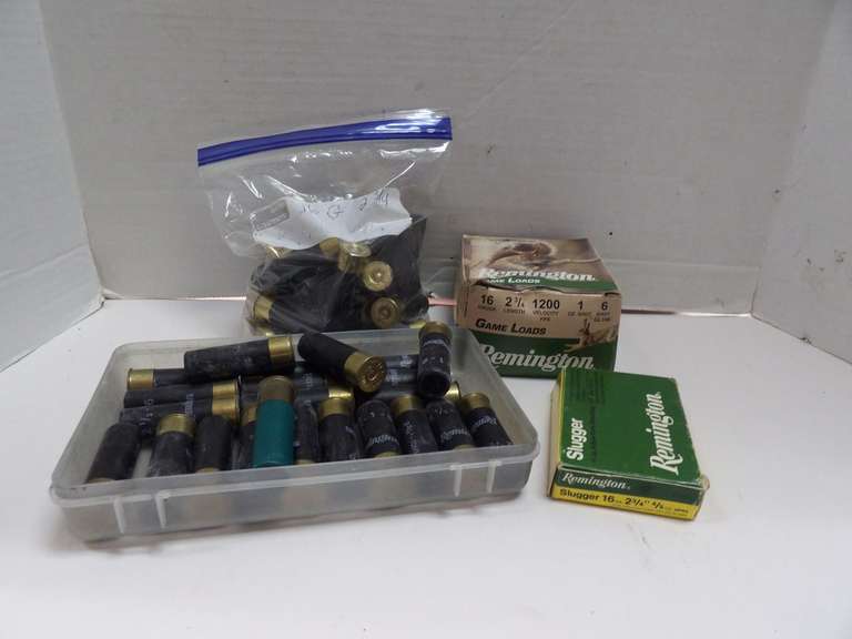 LOT OF 16 GAUGE AMMUNITION image