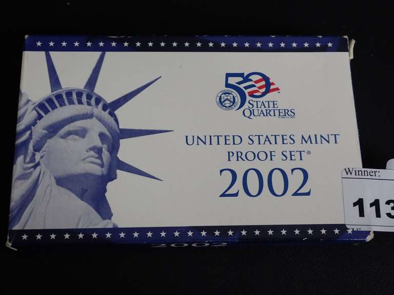 2002 UNITED STATES MINT PROOF SET image