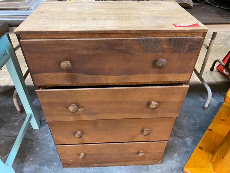 Small, four drawer chest, great for a child’s room, see picture for details. image