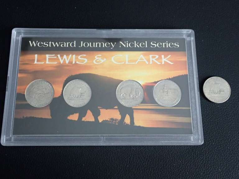 2004-2005 WESTWARD JOURNEY, LEWIS & CLARK, NICKEL SERIES & 1 ADDITIONAL LOOSE IN LOT image