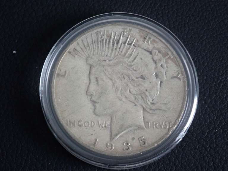 1935-S PEACE DOLLAR COIN image