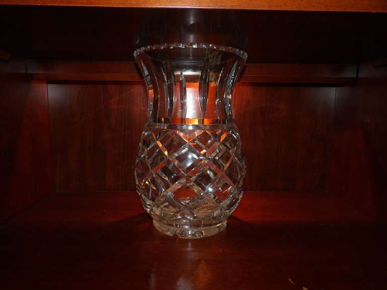 LARGE CRYSTAL VASE image
