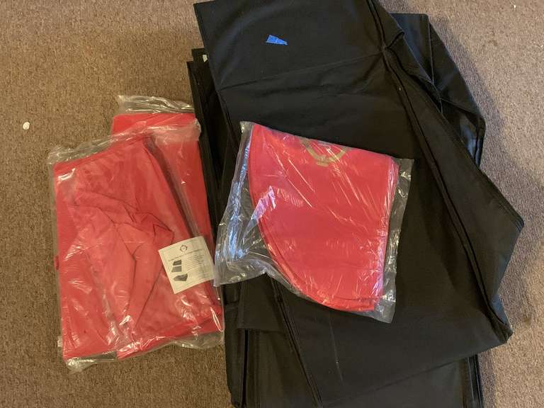 LARGE ASSORTMENT OF NEW STORAGE CLOSET ORGANIZERS image