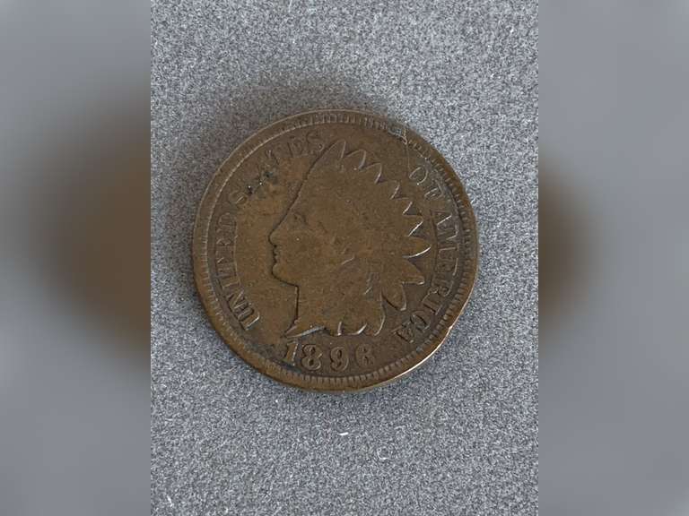 1896 INDIAN HEAD PENNY - CHECKOUT image