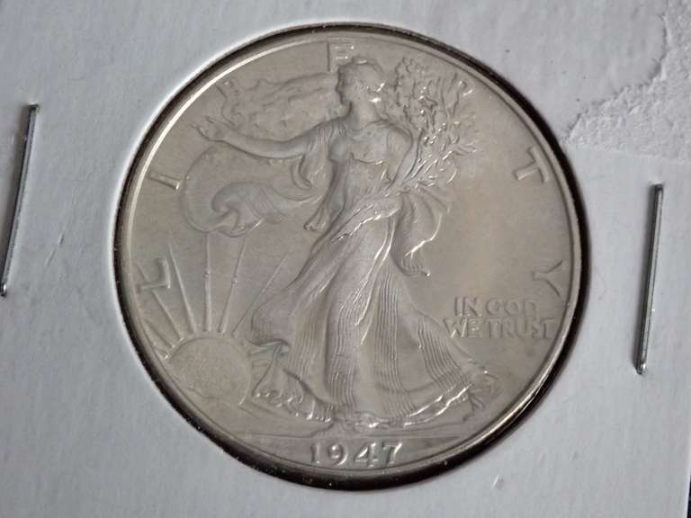 1947 WALKER HALF DOLLAR COIN image