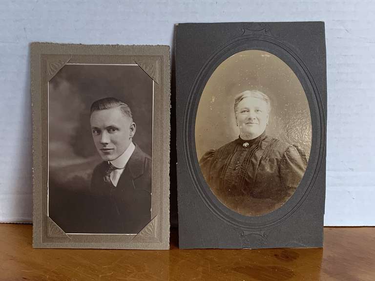 2 ANTIQUE PHOTOS image