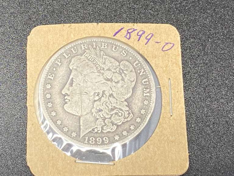 1899-O Morgan Silver Dollar, see pictures for details. image