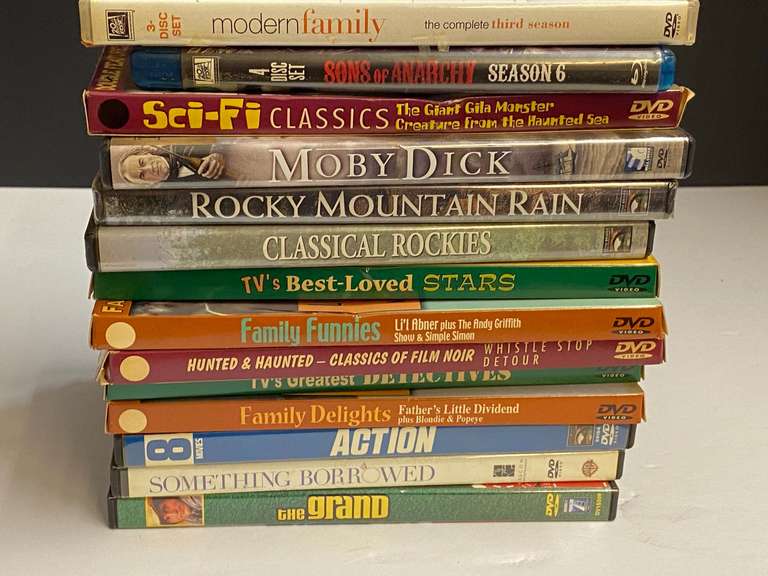 DVD assortment, see pictures for details. image