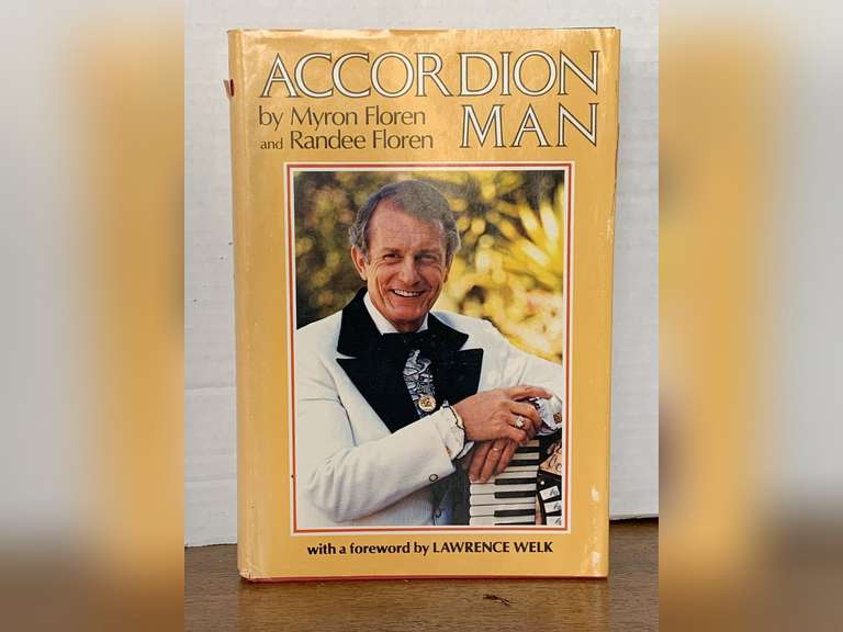 1981 FIRST EDITION "ACCORDION MAN" HARDBACK BOOK image