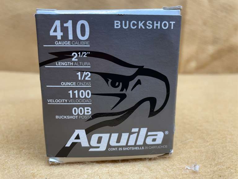 AGUILA "00"BUCKSHOT 410 - 2 1/2" - 25 RDS image