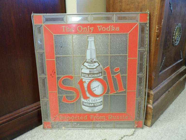 STOLI VODKA BAR ADVERTISEMENT image