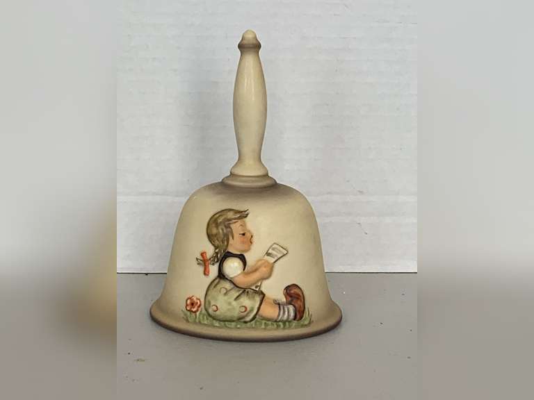 1985 M.J. HUMMEL/GOEBEL COLLECTIBLE BELL - 8TH IN SERIES 6" TALL image