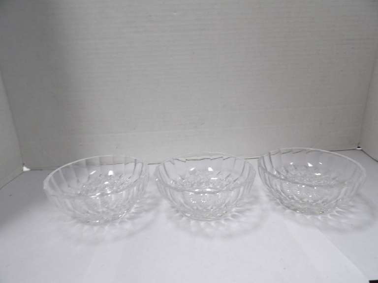THREE CRYSTAL BOWLS image