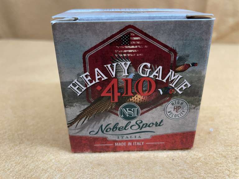 NOBEL SPORT HEAVY GAME 410 - 3" #7 1/2- 25 RDS image