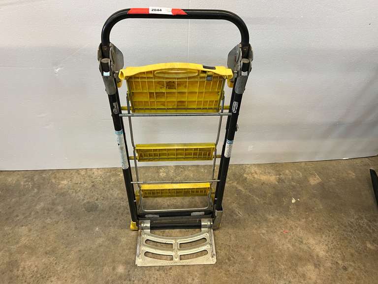 Total Trolley, this piece can be used as a stepladder, handtruck, or rolling cart, see pictures for details. image