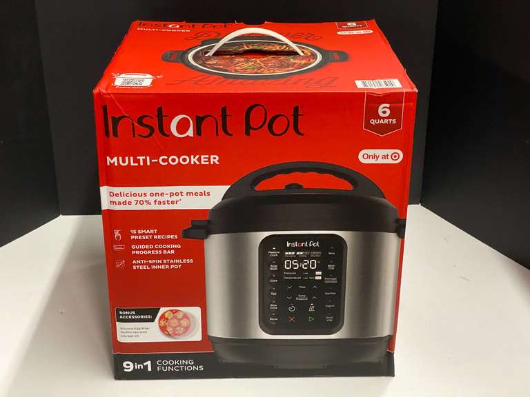 6 qt Instant Pot, still new in the box, see pictures for details. image